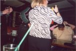 Darth Vader attacks stripy with his light sabre