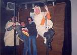 Sheep had never ridden a pole before